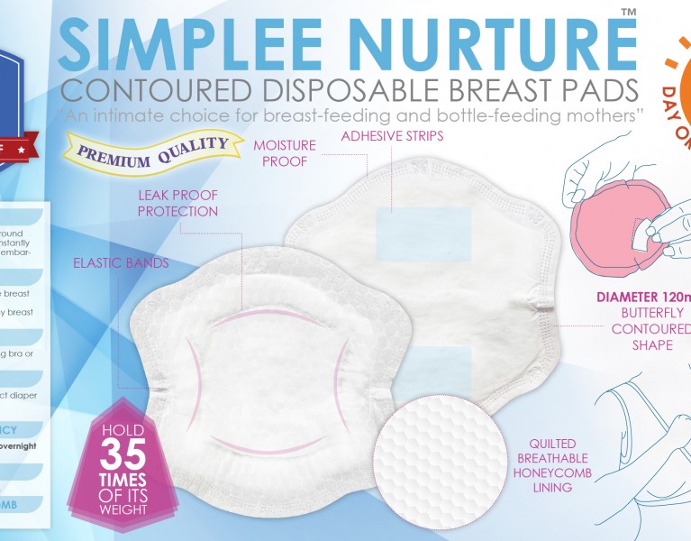 Lucky Baby Breast Pad Banner