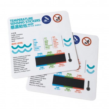 Sensitive Baby Bathtub Water Temperature Meter Cards Thermometer