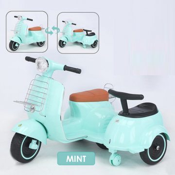Vespa Twin Scooter Ride-On (Mint)