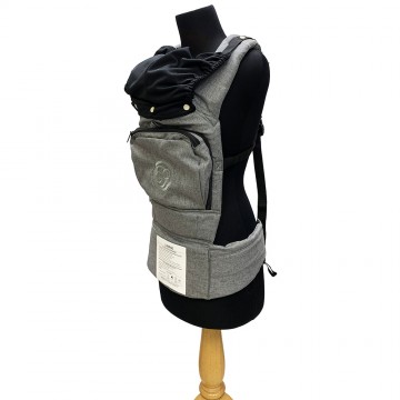 Go Pouch™ Baby Carrier - Grey/Panda