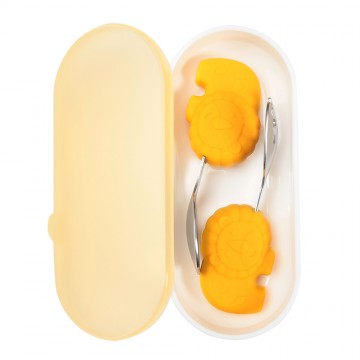 Silic Eet-It™ Silicone Cutlery Set (Orange)