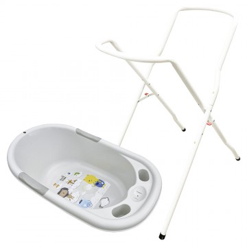 Bubble™ Bath + Tub Stand (Grey)