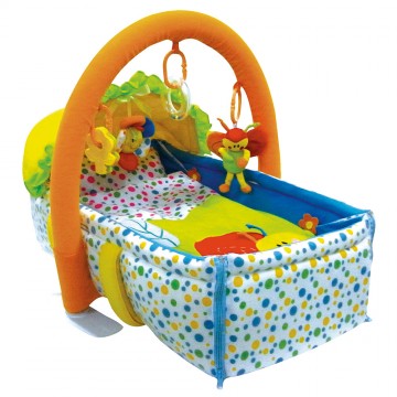 Colourful Bug 2 In 1 Moses Basket