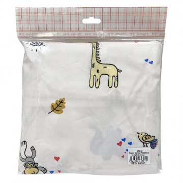 Fitted Sheet For Playpen - Safari 26x38 (Pink)