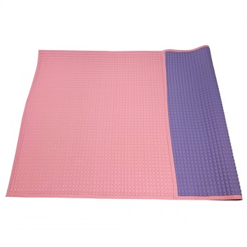Air-Filled™ Rubber Cot Sheet(Plain L) - Pink/Purple