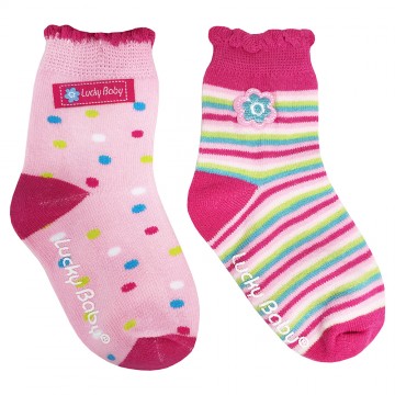 First Soks™ 2 Pairs Tot Socks - Girl