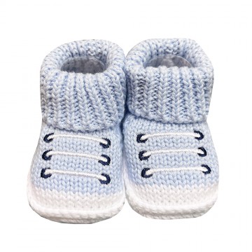 First Soks™ Fold Up Socks - Blue Shoe