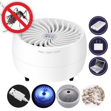 UV 360° Mosquito/Bug/Insect Killer Lamp - Round