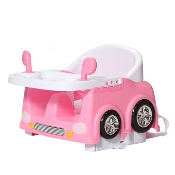 Car Diner Booster Seat - Pink