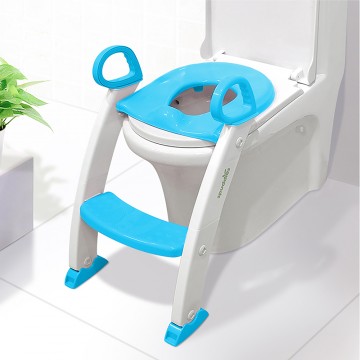 Step Stool Ladder - Toddler Toilet Chair (Blue)