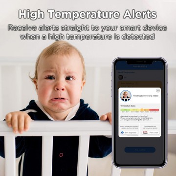Motorola® Care+ Non-Contact Smart Forehead & Liquid Baby Thermometer